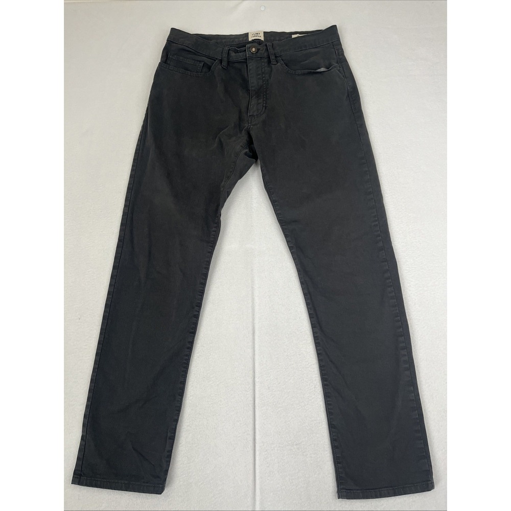 Flint & Tinder Slim Fit Pants Mens Size 31 x 30 Charcoal Chino Pants